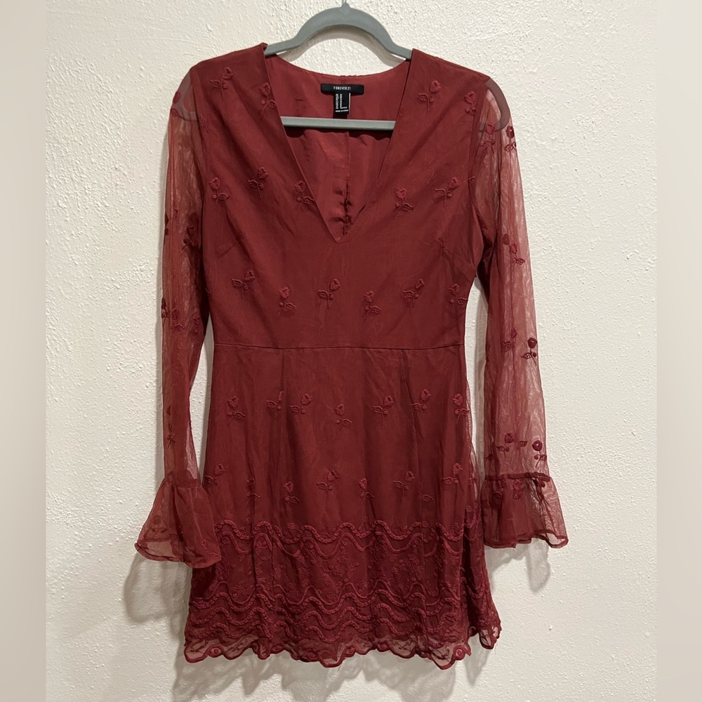 Forever 21 Long Sleeve Dress